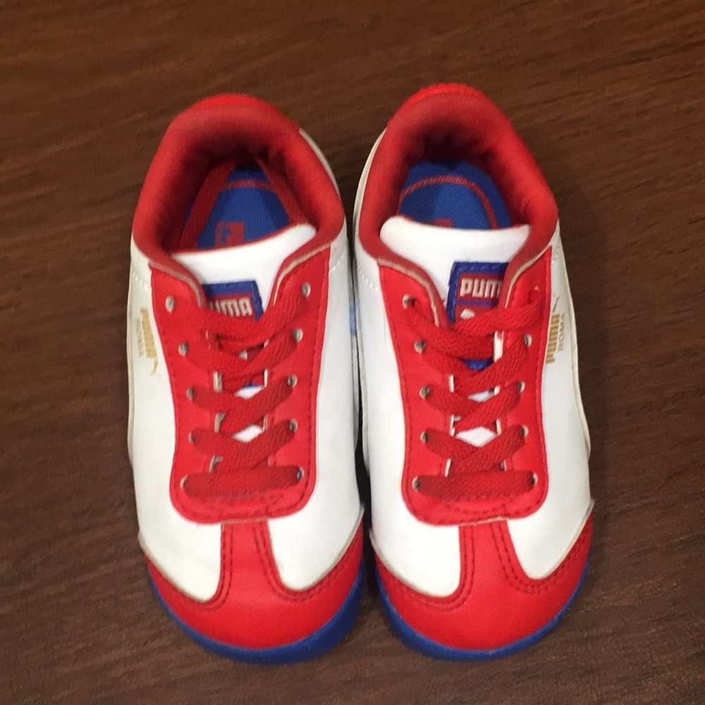 PUMA TODDLER SOCCER SHOES SIZE 7 BOYS